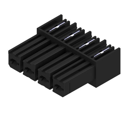 1928300000 - 4-Pole THT PCB Connector 7.62mm Pitch, Black Finish  (Pack of 100)