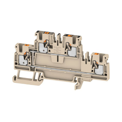 1547650000 - A2T 2.5mm² Feed-Through Terminal, 800V, 24A Capacity  (Pack of 50)
