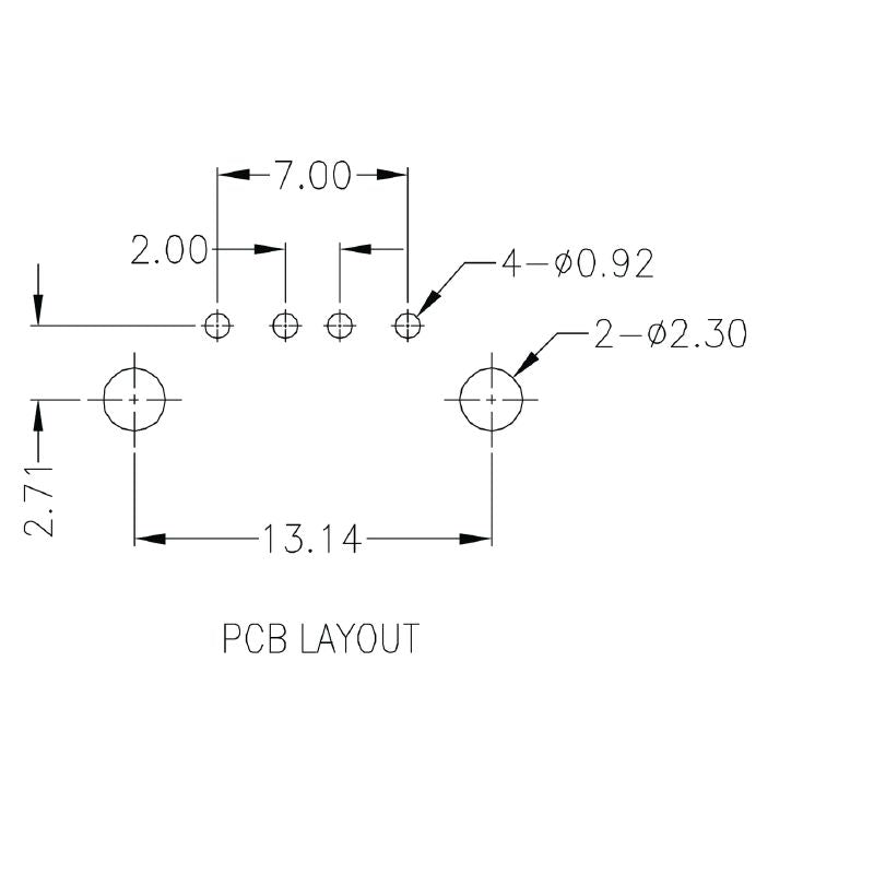 1985910000 - USB 2.0 Type A Connector for PCB, 480 Mbps, 4 Poles  (Pack of 100)