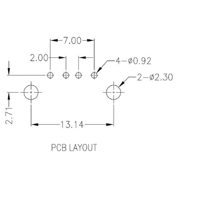 1985910000 - USB 2.0 Type A Connector for PCB, 480 Mbps, 4 Poles  (Pack of 100)