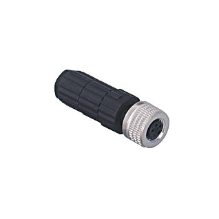S07G - Durable M8 4-Pin Socket, -25 to 70°C, Zinc-Plated Design