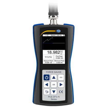 PCE-DFG N 20K - High-Resolution Force Gage with USB & External Load Cell