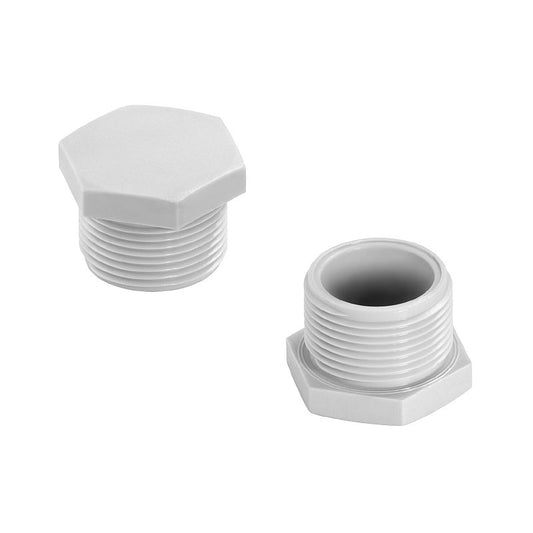 2715780000 - M 40 x 1.5 Blanking Plug, 53mm Diameter, PA6 Material  (Pack of 10)