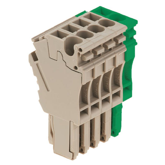 1142560000 - Z-Series Plug-In Connector with Tension-Clamp for 5 Potentials  (Pack of 25)
