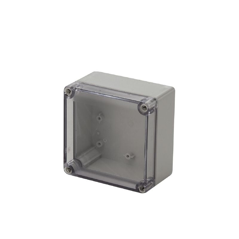 9535400000 - Lightweight 175mm Polycarbonate Empty Enclosure, Transparent Grey