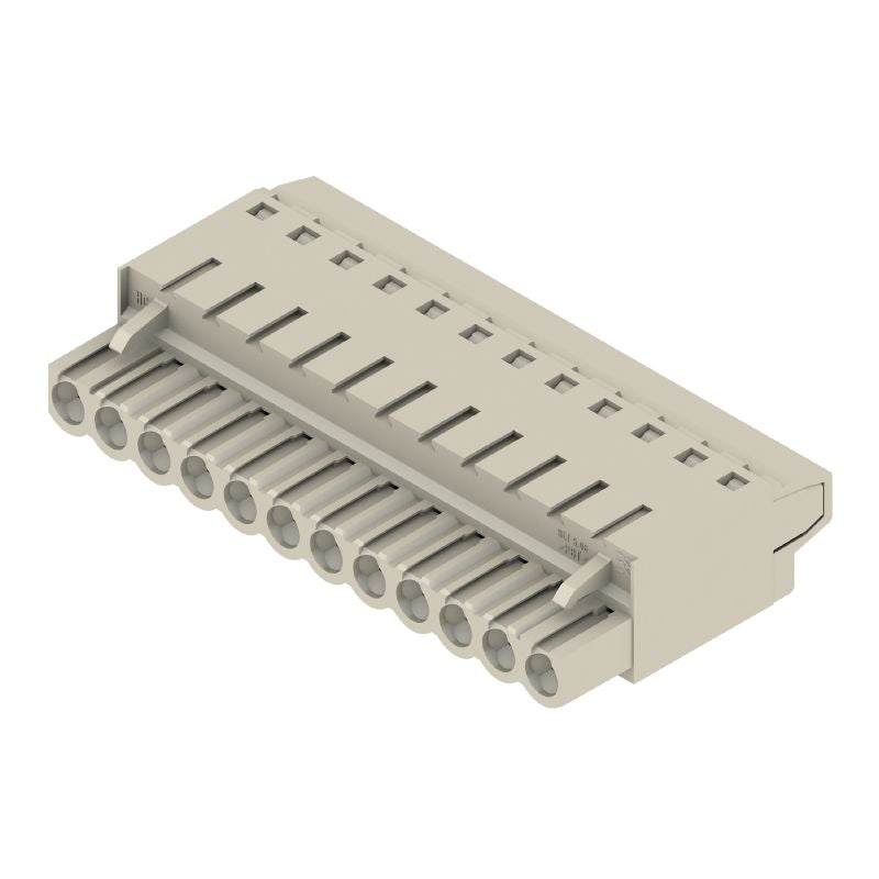 1120070000 - 12-Pole Female PCB Connector, 180° Top Connection  (Pack of 30)