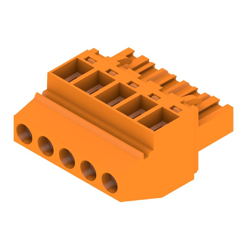 1948030000 - 5-Pole 5.08mm Female PCB Connector with Clamping Yoke  (Pack of 72)