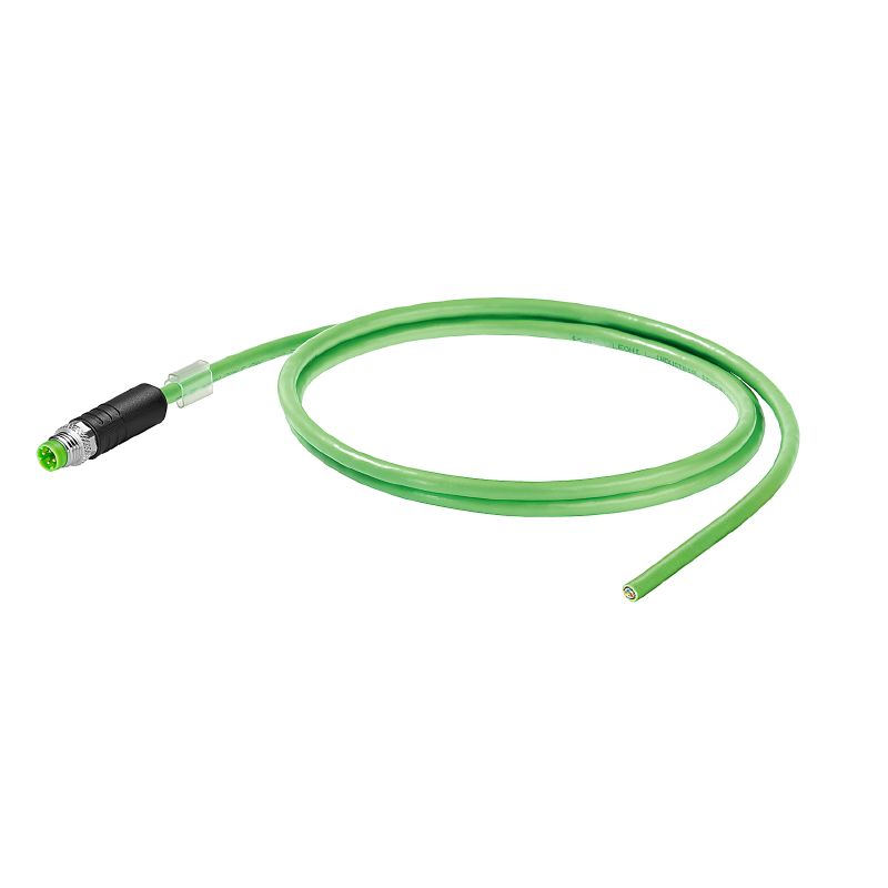 2706150030 - 3m IP67 Dragline Cable with M8 D-Code for PROFINET