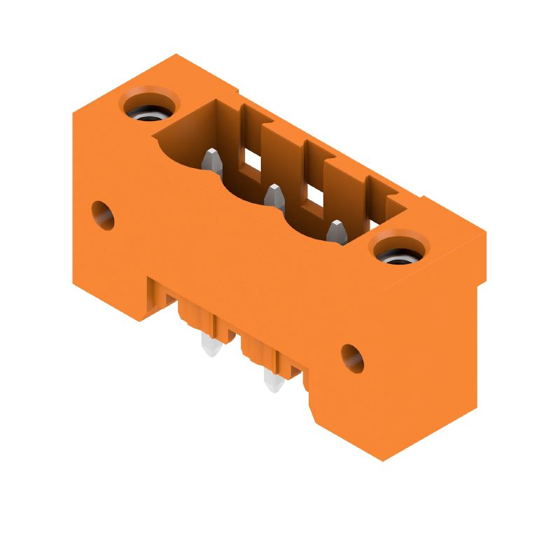 1147170000 - 5.08mm PCB Plug Connector with 180° Elbow and Flange  (Pack of 72)