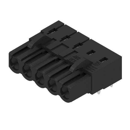 2566620000 - 5-Pole 5.08mm PCB Connector, 90-Degree THT, Black  (Pack of 72)