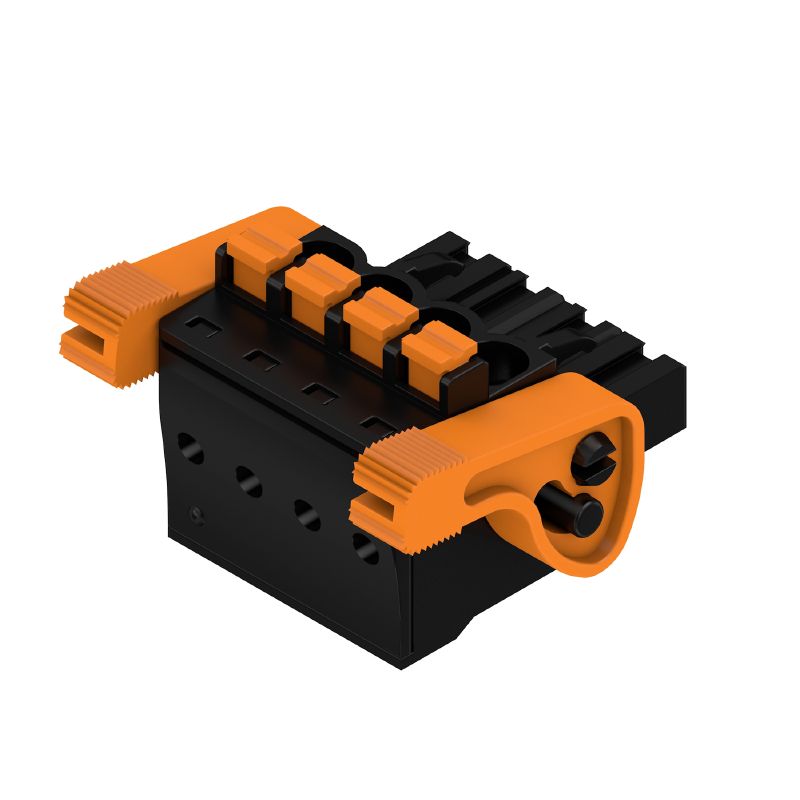 1000660001 - 5.08mm 4-Pole PCB Connector, 90° Push In Design  (Pack of 60)