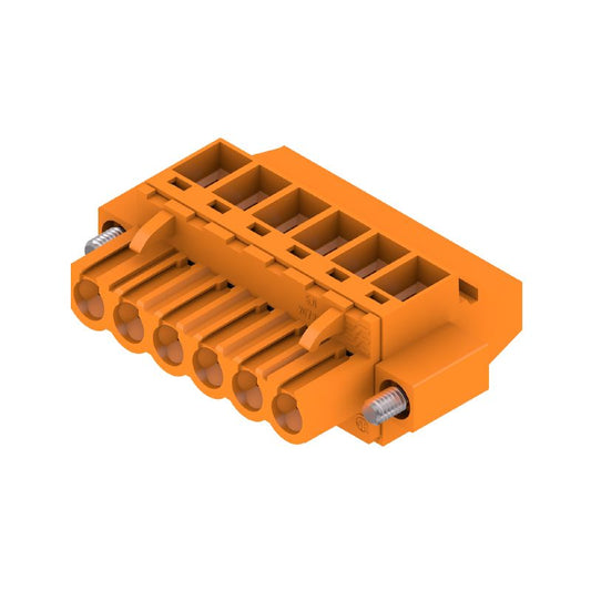 1959480000 - 5.00mm 6-Pole Female PCB Connector with Clamping Yoke  (Pack of 42)