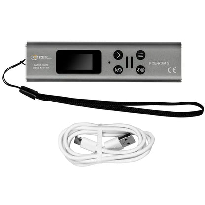 PCE-RDM 5 - Portable Radiation Meter with TFT Display and Alarm Function