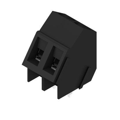 1715290000 - 5.00mm PCB Terminal, 2 Poles, 135° Angle, Black  (Pack of 500)