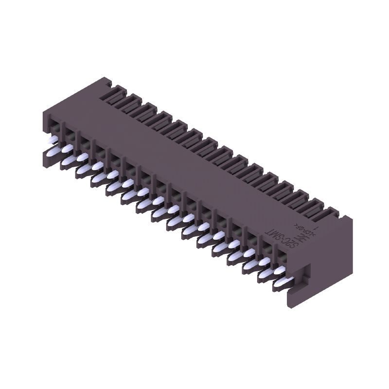 1290560000 - 3.50mm Tinned Male Header Connector, 32 Poles, 180°  (Pack of 30)