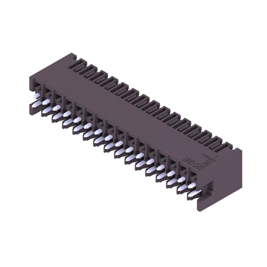 1290560000 - 3.50mm Tinned Male Header Connector, 32 Poles, 180°  (Pack of 30)