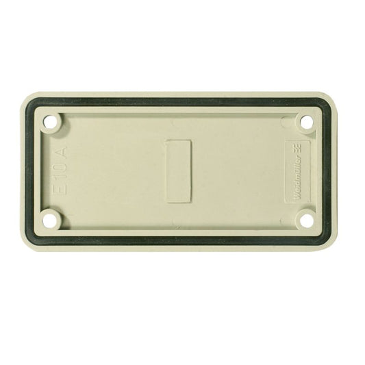 1664360000 - Heavy-Duty Grey Connector 52mm x 103mm with Cover Plate  (Pack of 10)