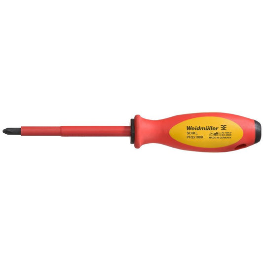 2749190000 - 2mm Philips Screwdriver, 100mm Blade Length, Lightweight Design