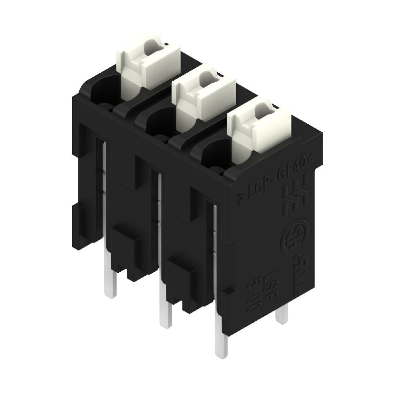 1825970000 - 5mm Pitch Black PCB Terminal with PUSH IN Mechanism  (Pack of 39)