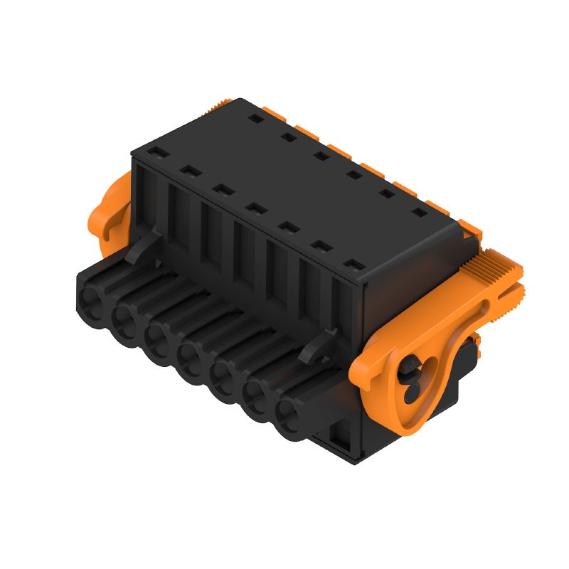 1001060000 - 5.08mm 7-Pole Female Plug Connector with PUSH IN Design  (Pack of 24)