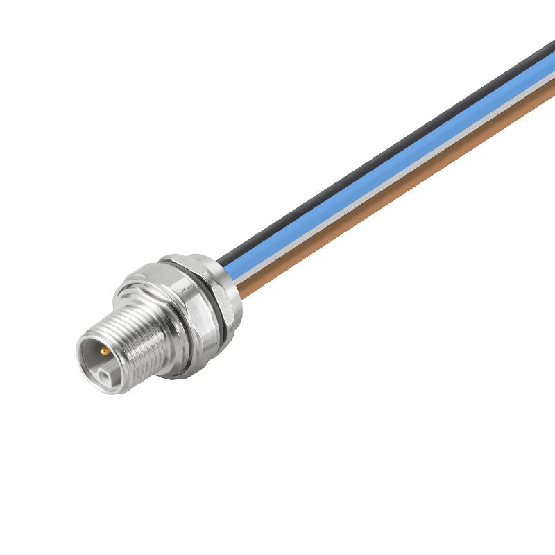 2625960000 - M12 0.3m Cable with Built-in Plugs and M16 Mounting Thread