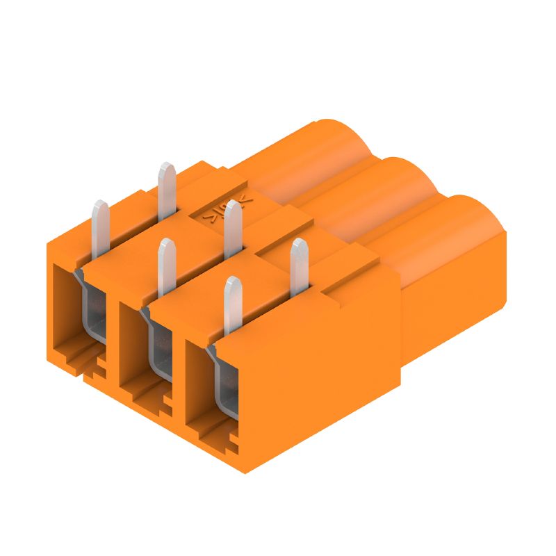 1622950000 - 5.08mm Female Connector, 3 Poles, 90° Angle, Tinned Orange  (Pack of 120)