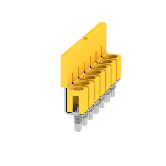 1054160000 - Yellow 7-Pole Cross-Connector, 32A, 5.10mm Pitch  (Pack of 10)