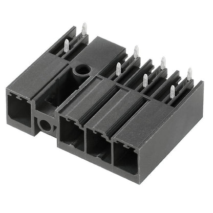 1156520000 - 7.62mm 4-Pole Male Header PCB Plug-In Connector in Black Box  (Pack of 48)
