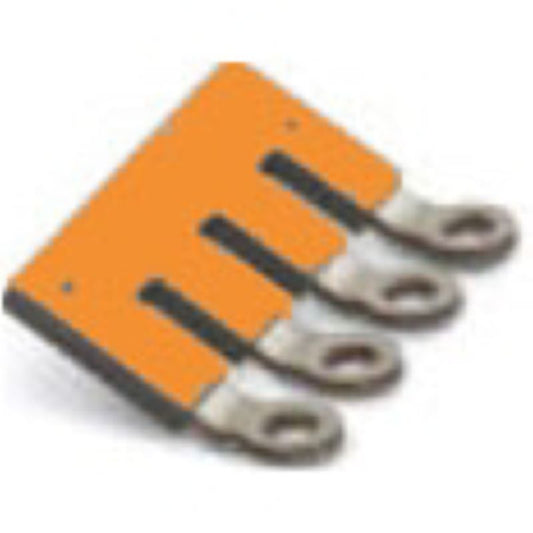 2550750000 - Orange 4-Pole Terminal, 41A, Compact 40.4mm Width  (Pack of 10)