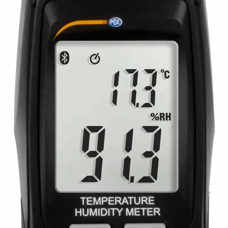 PCE-555BT - Bluetooth Climate Meter with LC Display & Temperature Range up to 60°C
