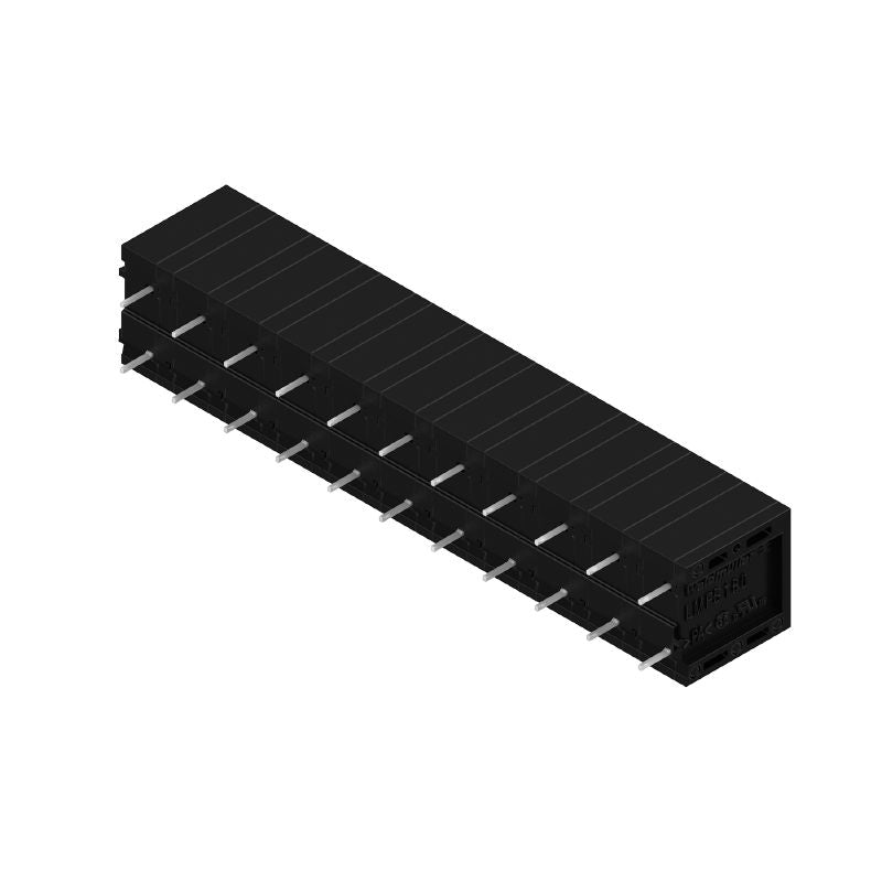 2774740000 - Black 7.50mm PCB Terminal, 11 Poles, 180° Design  (Pack of 15)