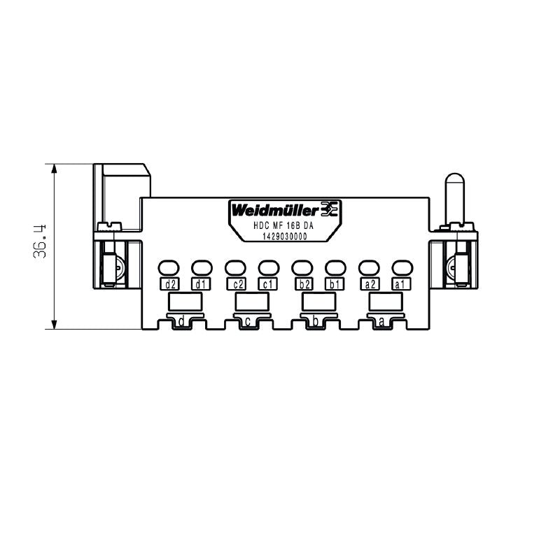 1429030000 - Diecast Zinc Electrical Component, -40°C to 125°C Range
