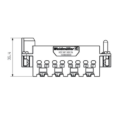 1429030000 - Diecast Zinc Electrical Component, -40°C to 125°C Range