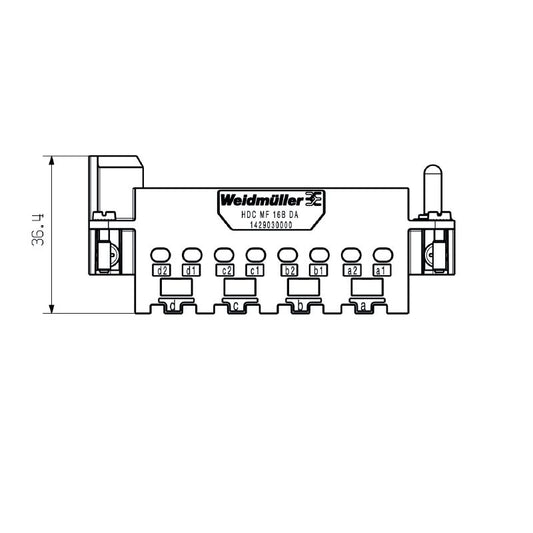 1429030000 - Diecast Zinc Electrical Component, -40°C to 125°C Range