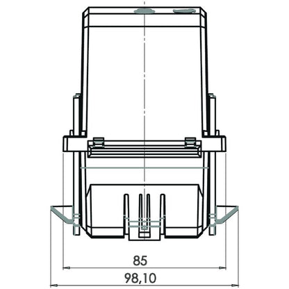 2420710000 - Split-Core Transformer, 750A Primary, 5A Secondary, Indoor Use