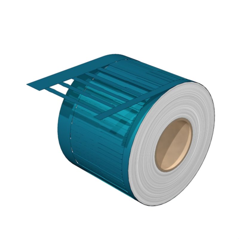 2005970000 - Blue 23x4mm Polyester Cable Marker for 1.3-35mm Cables  (Pack of 2000)