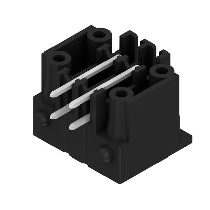 1041290000 - 3.81mm 4-Pole Male PCB Connector with Flange, 90° Angle  (Pack of 50)