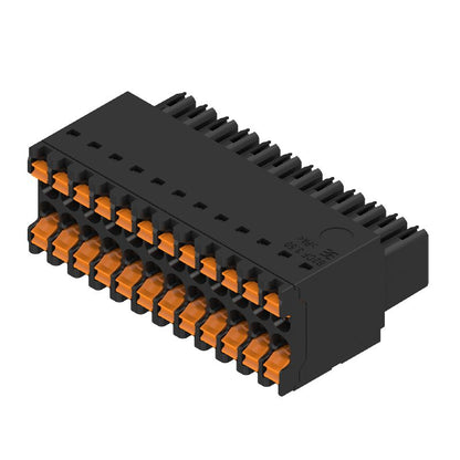 1277570000 - 3.50mm Female PCB Connector, 24 Poles, 180° Angle  (Pack of 42)