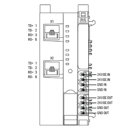 1334950000 - UC20 WL2000 Automation Controller for IIoT & Real-Time Systems