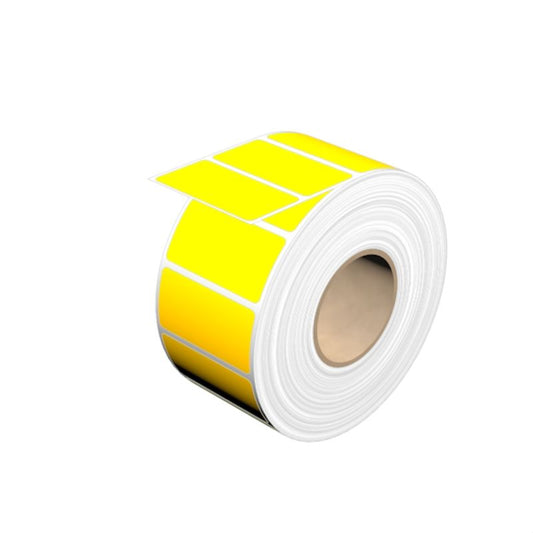 1368740000 - Yellow 23x45mm Self-Adhesive Labels Roll, 2000 Count