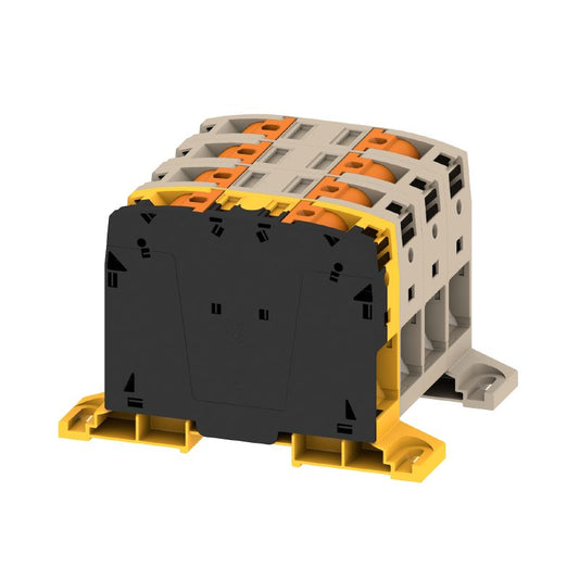 2694220000 - 95 mm² Push-In Feed-Through Terminal, 1000V, 232A Capacity