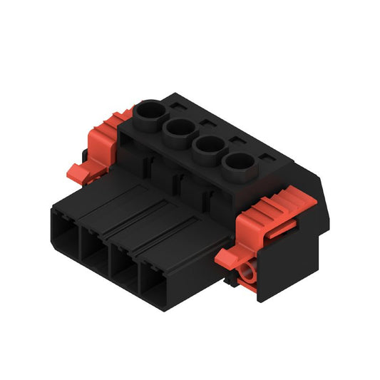 1932090000 - 7.62mm Male PCB Connector with 4 Poles, Clamping Yoke  (Pack of 100)