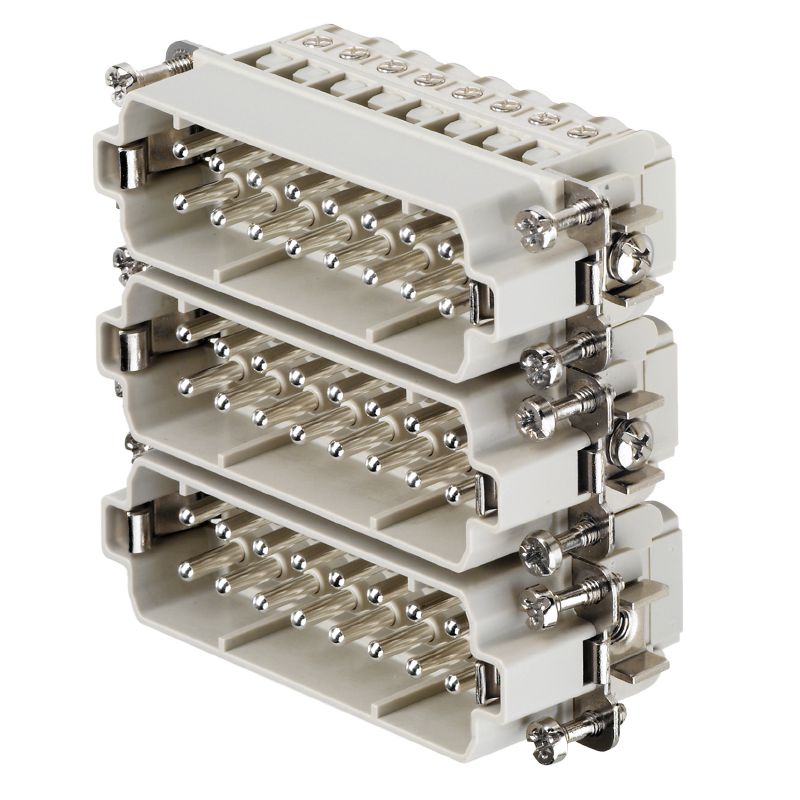 1650990000 - 16-Pole Male Connector for Screw Connections, 250V, 16A