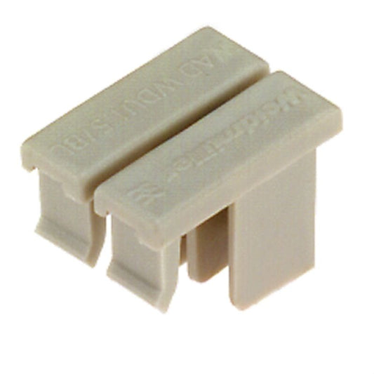 1577400000 - Dark Beige Wemid Terminal Cover, 12.75mm Height, Snap-On  (Pack of 20)