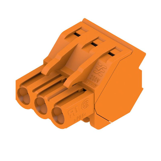 1946260000 - 5.08mm Female PCB Connector, 3-Pole at 225° Angle  (Pack of 120)