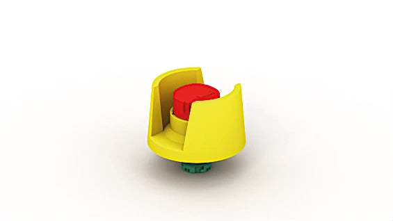 SEAC01 - Durable Emergency Stop Switch Actuator with 360° Indicator