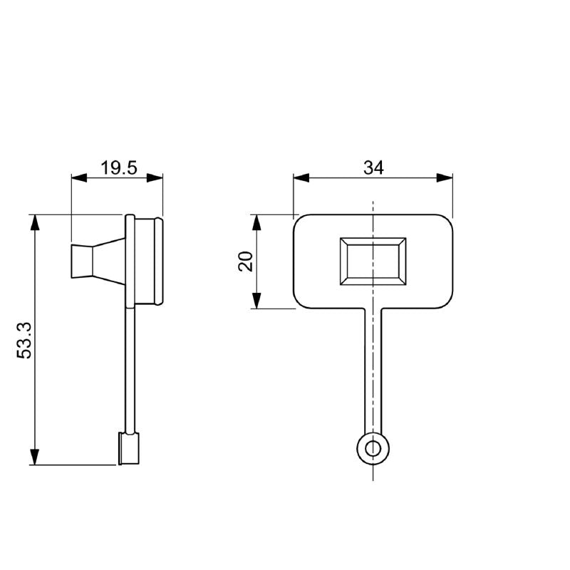 1068930000 - Indoor Flange-Mounted Housing with IP54 Protection  (Pack of 10)