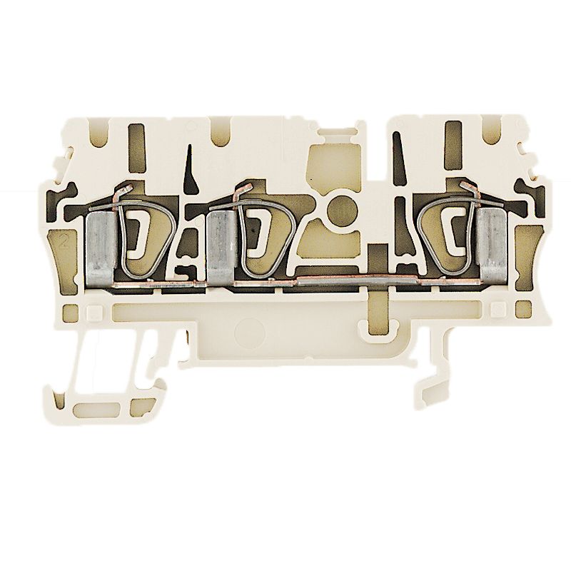 1683400000 - White Terminal Block 2.5 mm², 800V, 24A, RoHS Compliant  (Pack of 100)