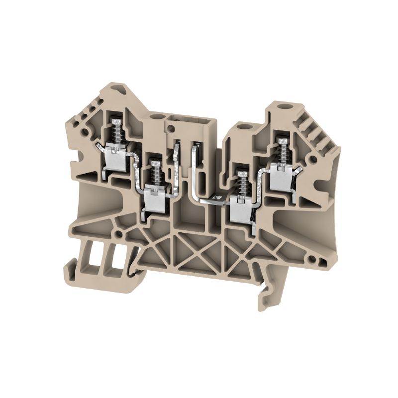 2436420000 - 4 mm² Dark Beige Test-Disconnect Terminal, 27 A, 500 V  (Pack of 50)