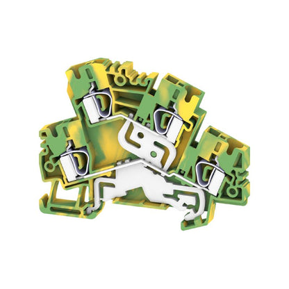 8671050000 - Green ZDK 4-2 PE Terminal, 60mm Depth, Tension-Clamp  (Pack of 50)